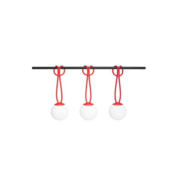 Fatboy Bolleke Mini Portátil, Juego de 3 , Rojo – Lámpara — imagen 8
