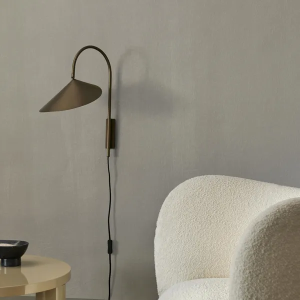 Ferm Living Arum Giratoria Bronce – Lámpara de pared — imagen 3