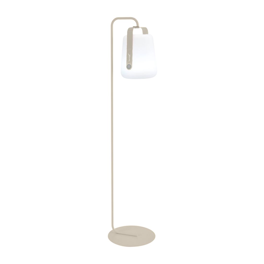 Fermob Balad, lámpara de pie LED gris arcilla - 38 cm - con Fuß