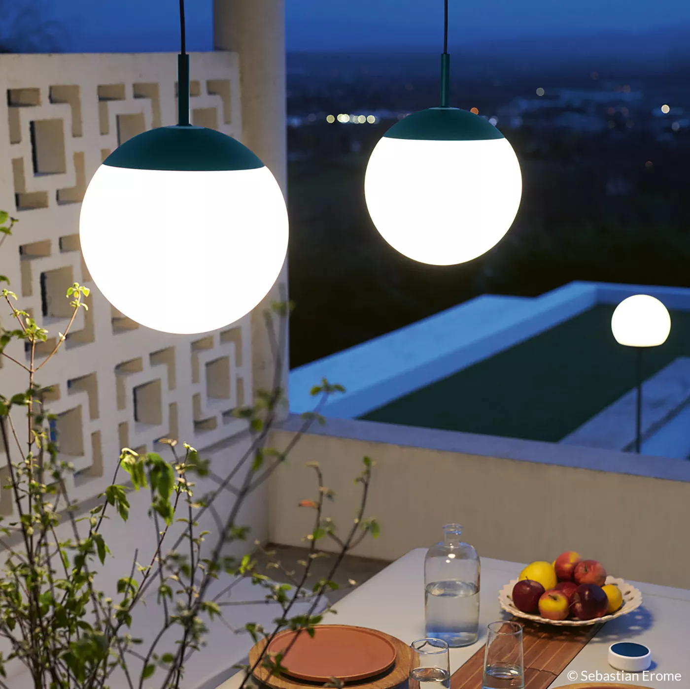 Fermob Mooon! – Lámpara de suspensión led — imagen 5
