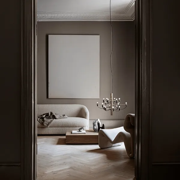 Flos 2097/18 Colgante Pequeño de Latón con Led – Lámpara colgante — imagen 3