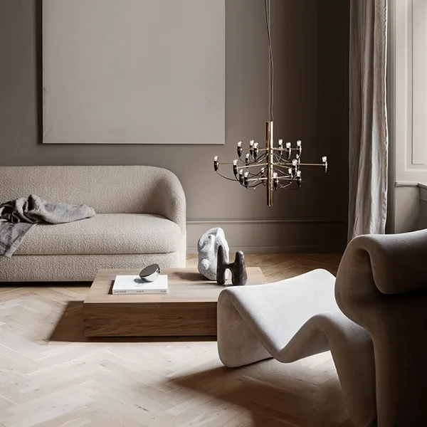 Flos 2097/18 Pequeño Latón – Lámpara colgante — imagen 5