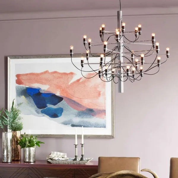 Flos 2097/30 Colgante Mediana Cromo con Led – Lámpara colgante — imagen 2