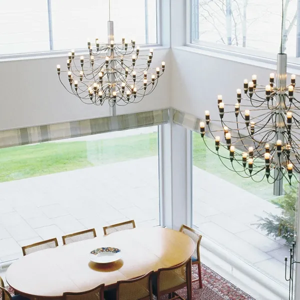 Flos 2097/30 Colgante Mediana Cromo con Led – Lámpara colgante — imagen 3