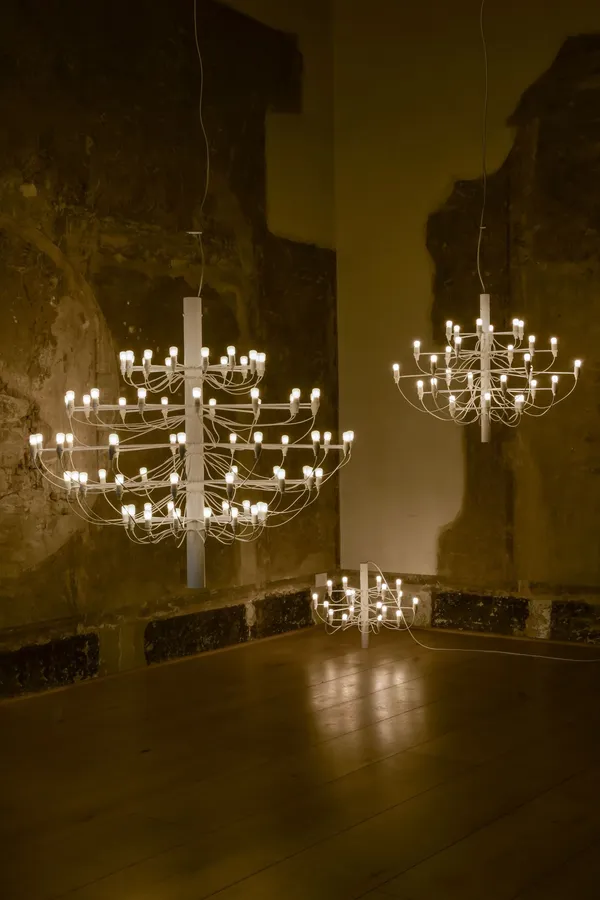 Flos 2097/50 Blanco Mate con Led – Lámpara colgante — imagen 3