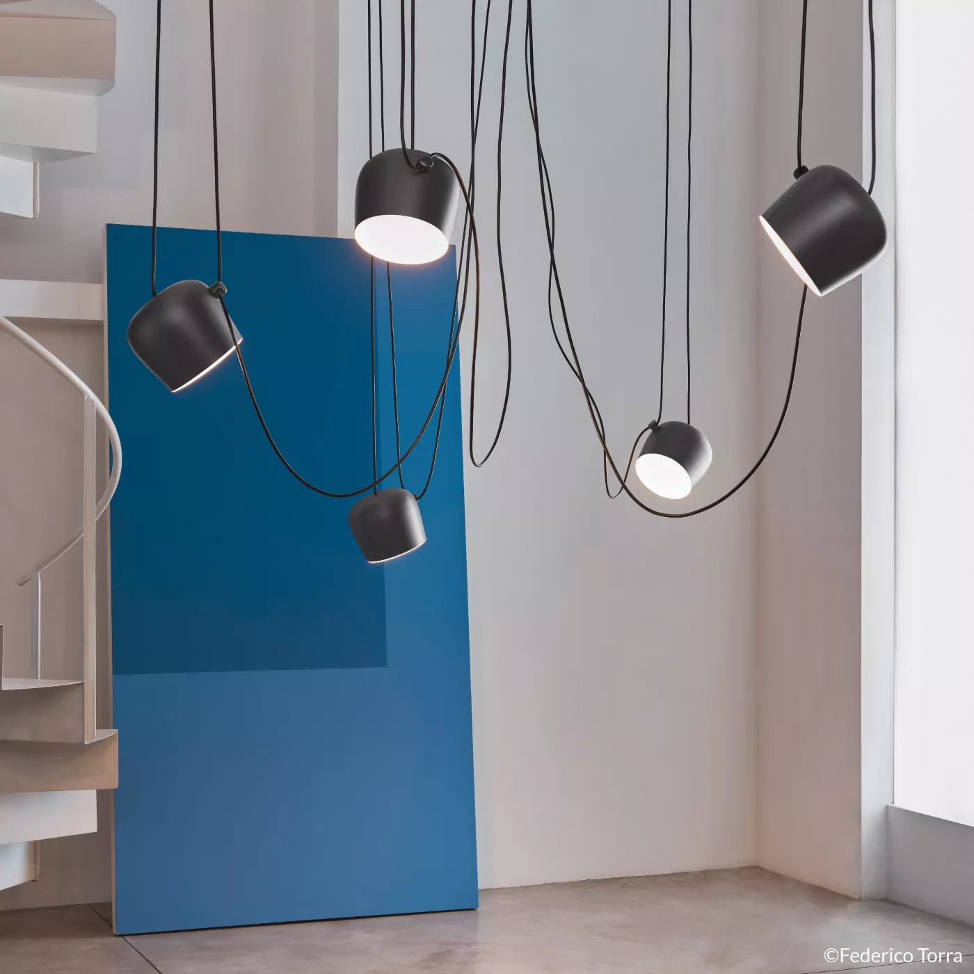 Flos Aim Sospensione Led 5 focos — imagen 5