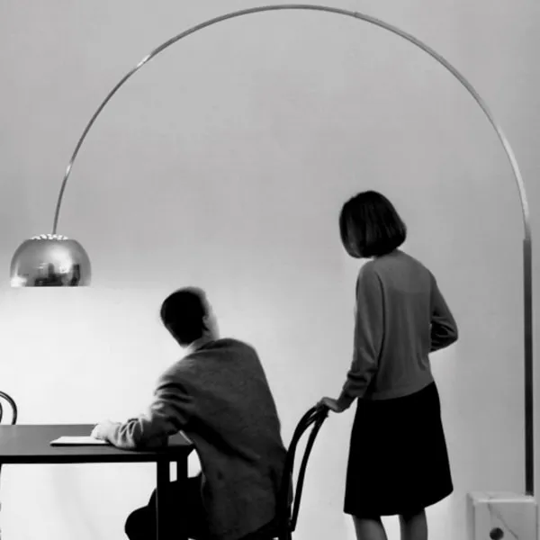 Flos Arco Incorporada Led y Dimmer – Lámpara de pie — imagen 3