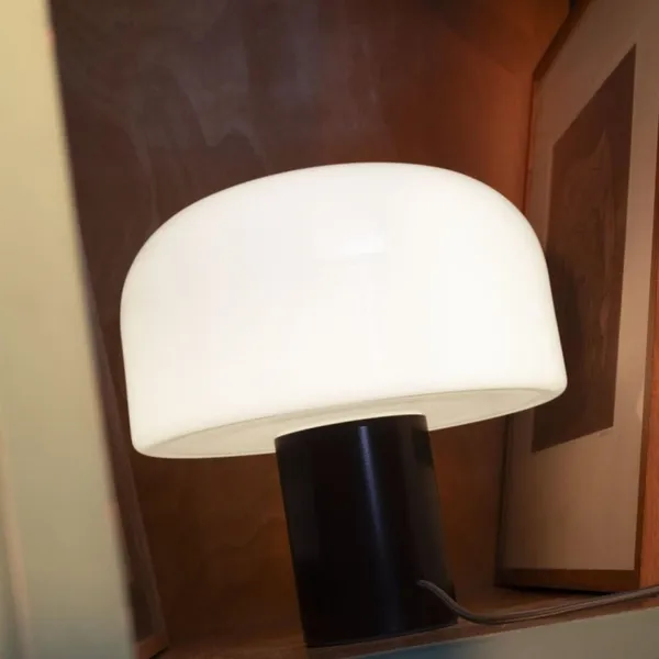 Flos Bellhop T Choco/Cristal – Lámpara de mesa — imagen 4