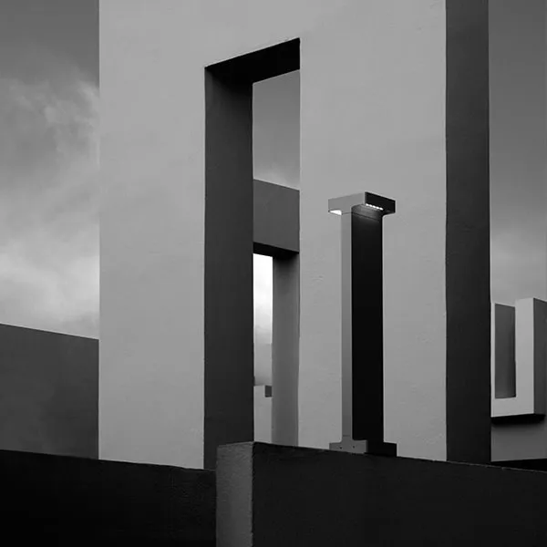 Flos Casting T 100 H 500 Gris – Lámpara exterior — imagen 4