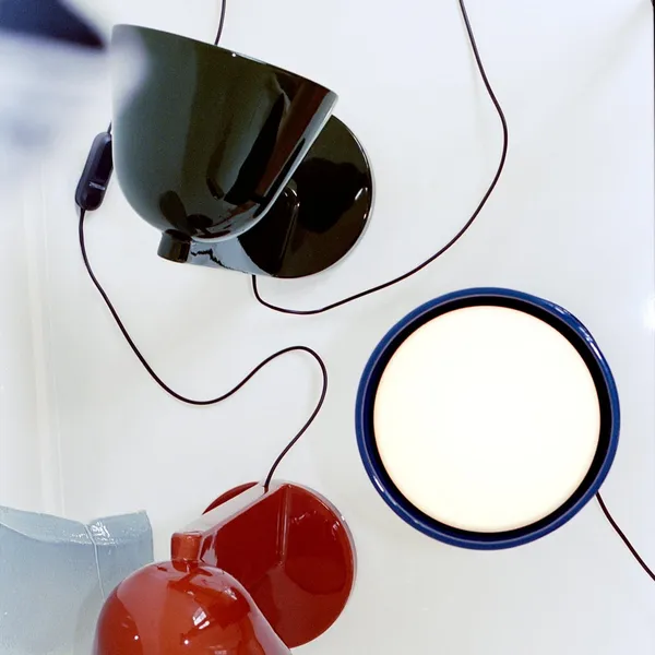 Flos Céramique Auxiliar Azul Marino – Lámpara de mesa — imagen 4