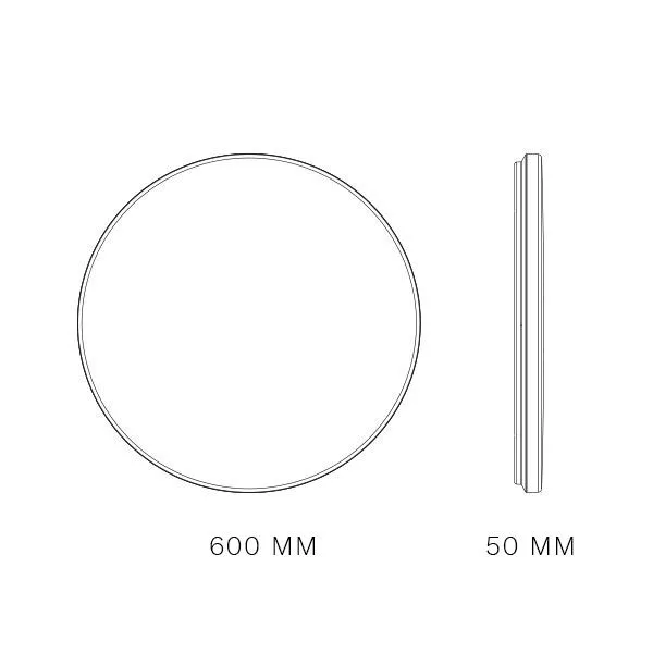 Flos Clara Transparente – Lámpara de techo — imagen 3