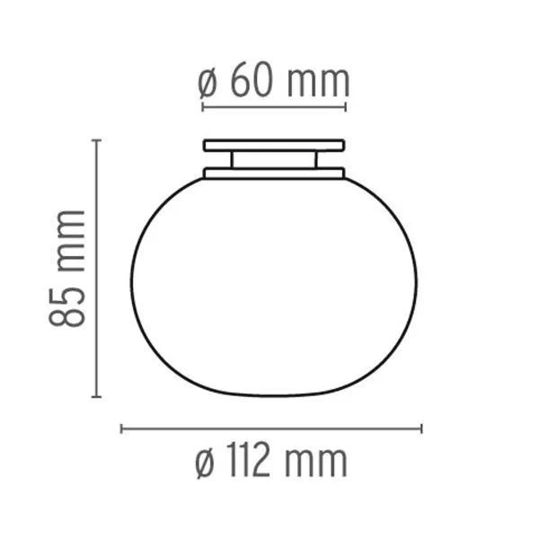 Flos Espejo con Glo-Ball Mini – Lámpara de techo — imagen 7