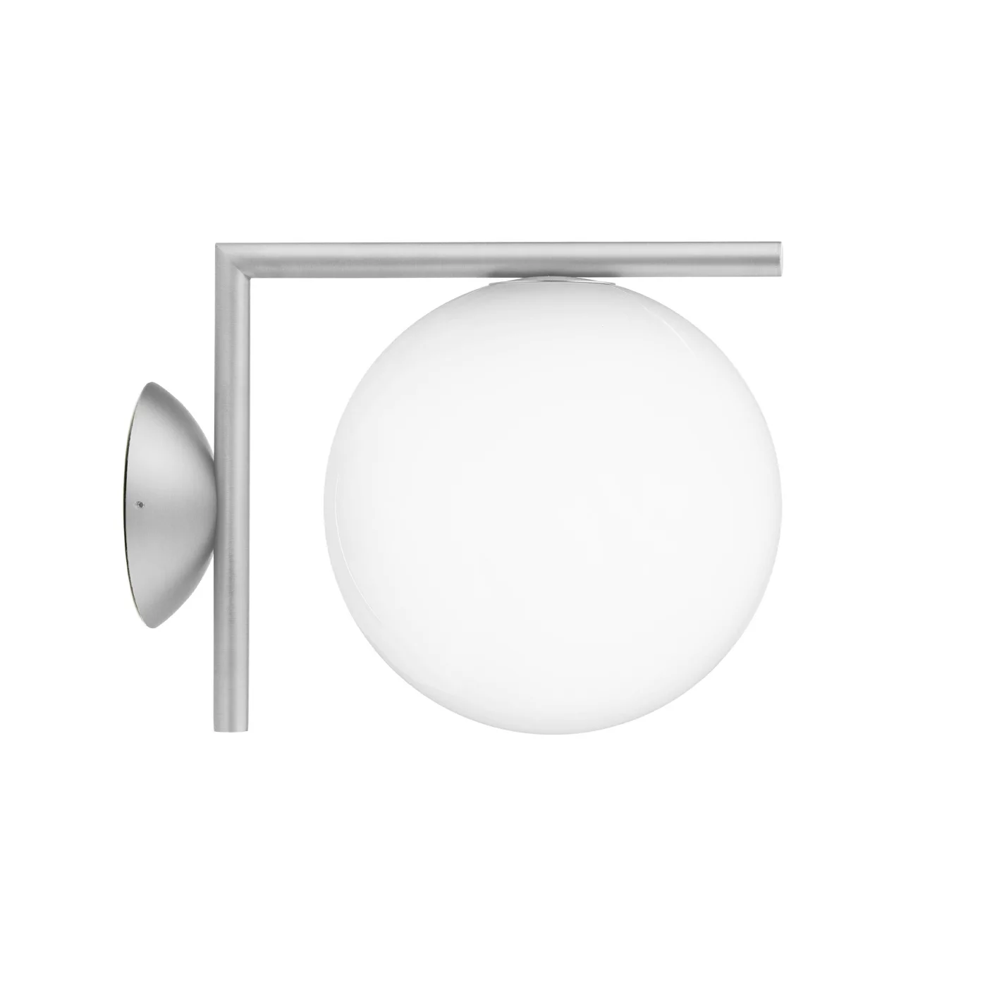 Flos IC Lights C/W Outdoor plateado - ø20 cm