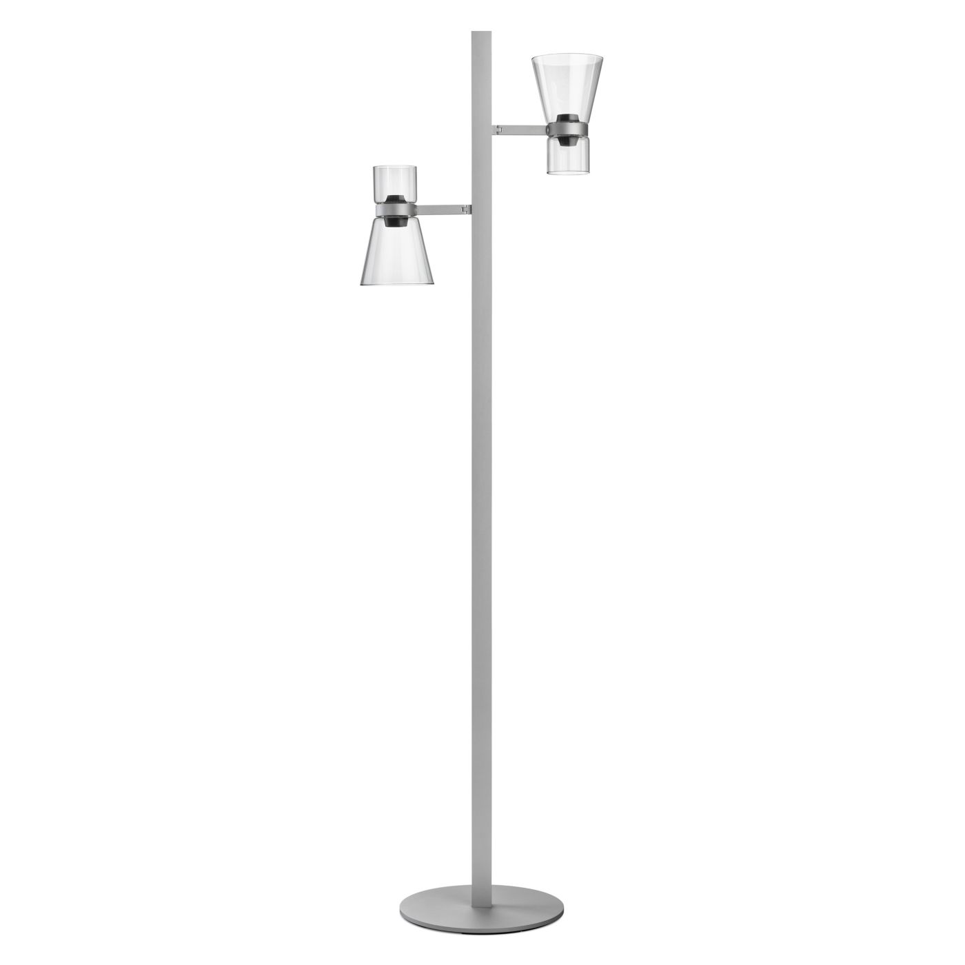 Nocturne, lámpara de pie LED 2 focos