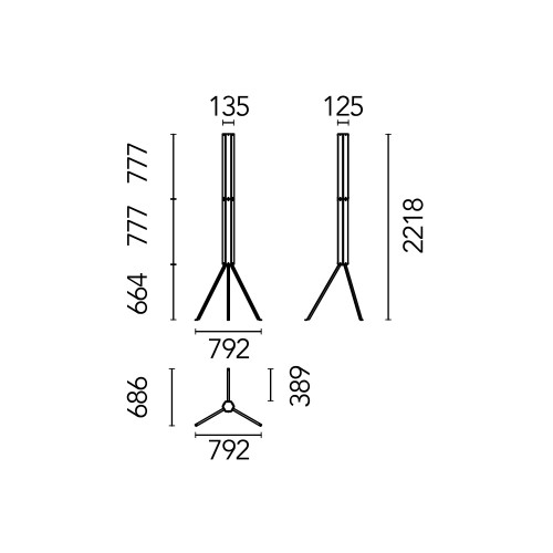 Flos Superwire F – Lámpara de pie — imagen 7