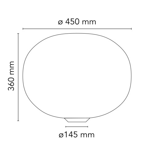 Flos Glo-Ball Basic 2 – Lámpara de sobremesa — imagen 5