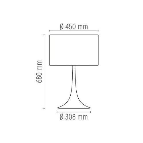 Flos Spun Light T2 – Lámpara de sobremesa — imagen 4