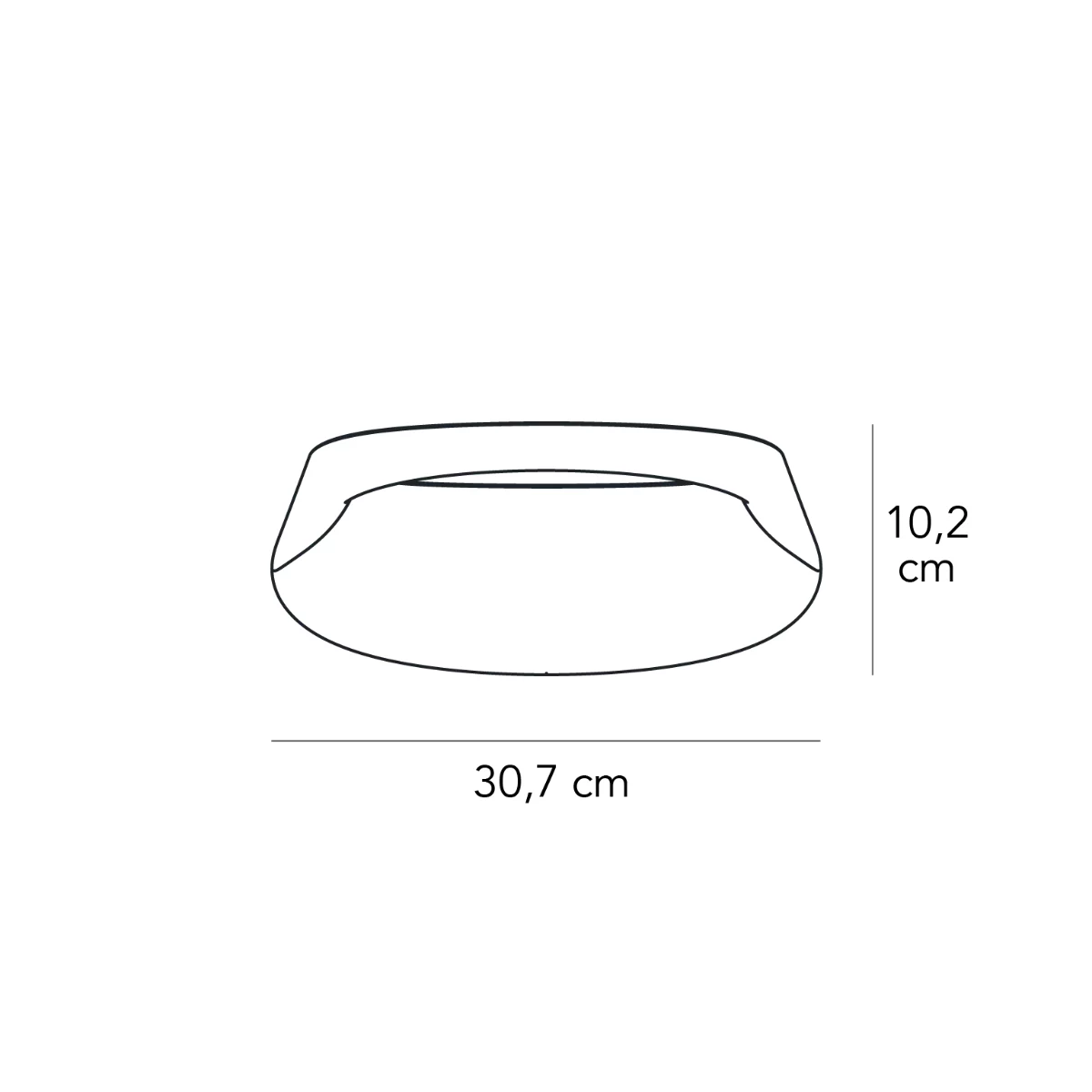 Fontana Arte Bonnet – Lámpara de pared led — imagen 2