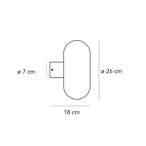 Fontana Arte Fontanella – Lámpara de pared — imagen 3