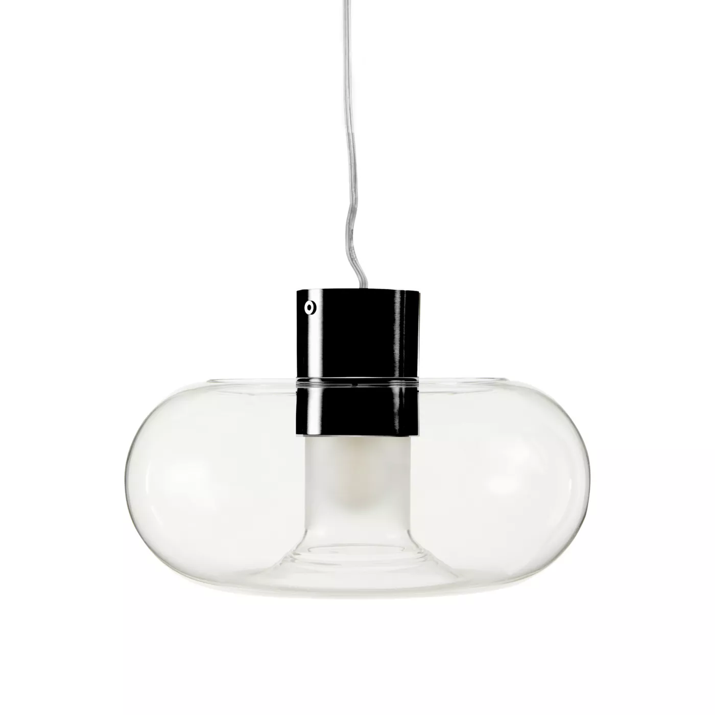 Fontana Arte Fontanella, negro - ø40 cm – Lámpara de suspensión — imagen 2