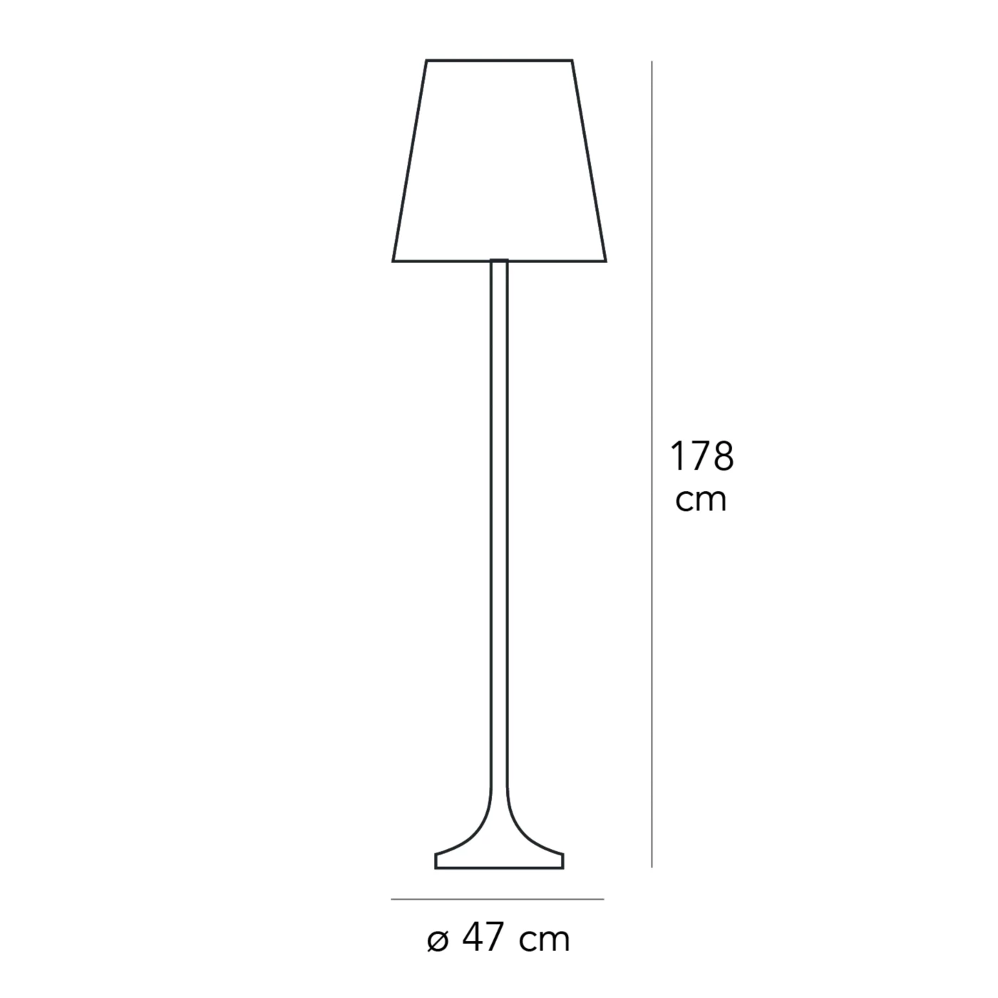 Fontana Arte Lumen – Lámpara de pie — imagen 2