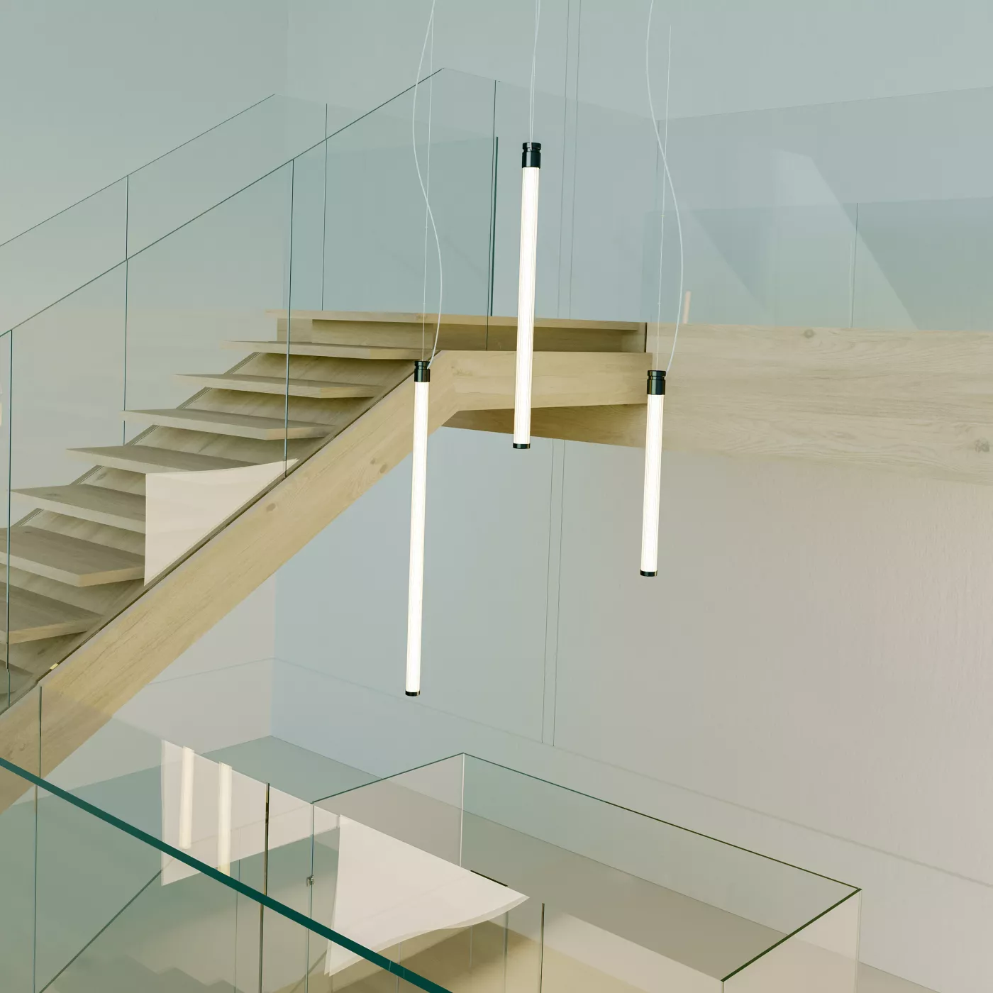 Fontana Arte Oort, vertical – Lámpara de suspensión led — imagen 3