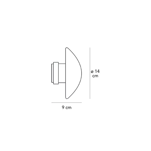 Fontana Arte Sillaba, de techo/pared Led – Lámpara — imagen 2