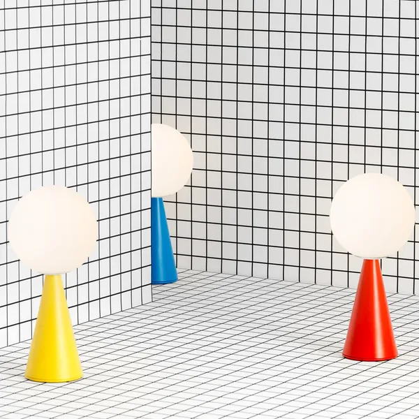 Fontana Arte Bilia Mini Rojo – Lámpara de mesa — imagen 2