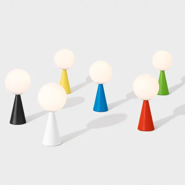 Fontana Arte Bilia Mini Rojo – Lámpara de mesa — imagen 3