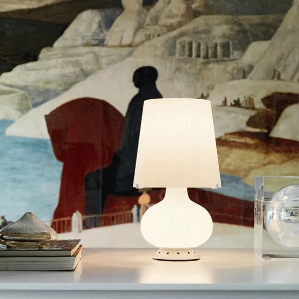 Fontana Arte Fontana 1853 Pequeño Blanco – Lámpara de mesa — imagen 4
