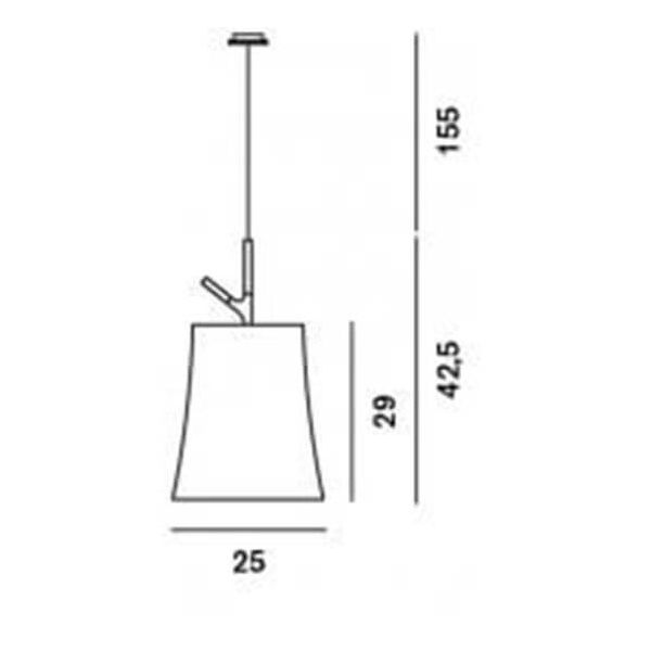 Foscarini Birdie Susp Grande — imagen 3