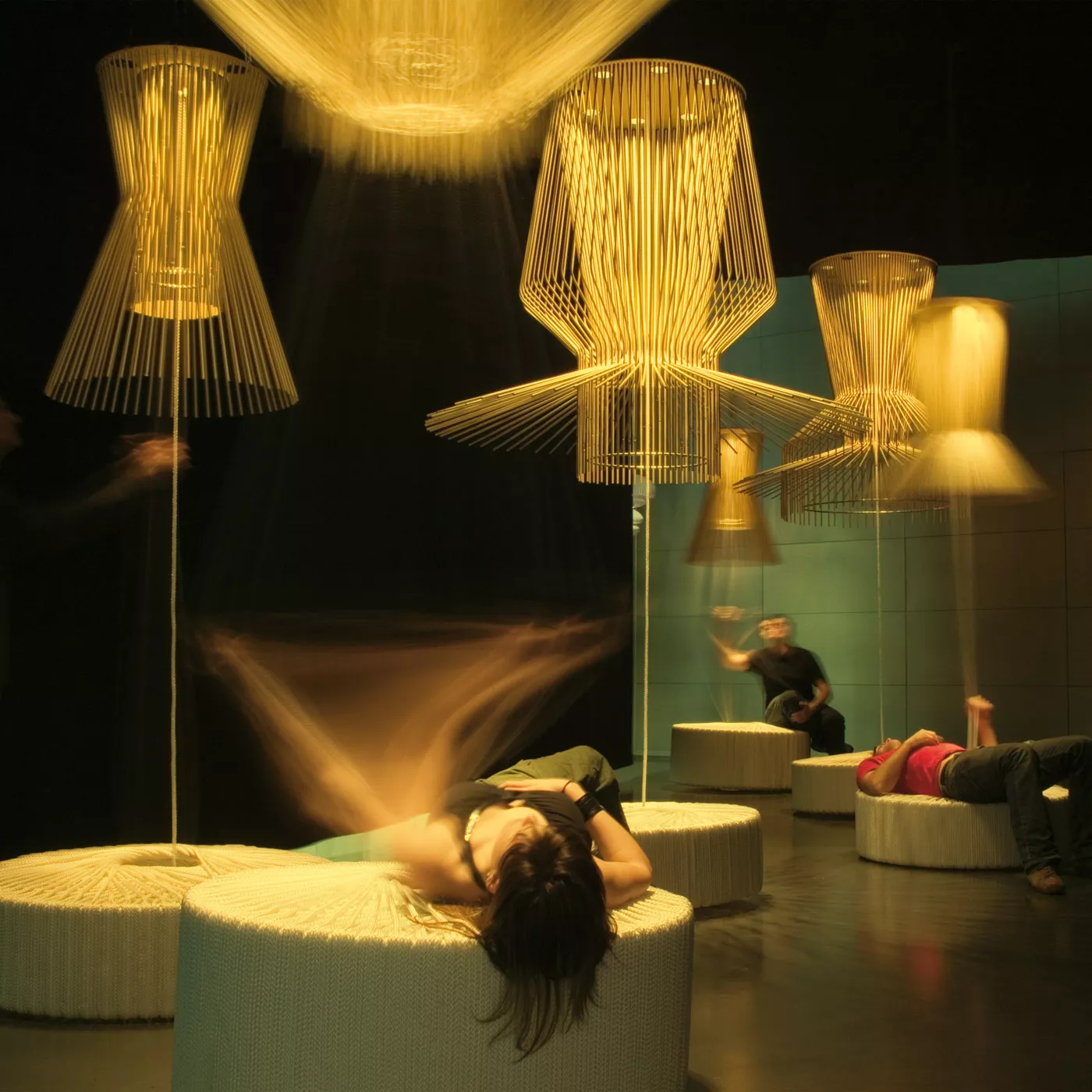 Foscarini Allegro Assai Sospensione dorado — imagen 4