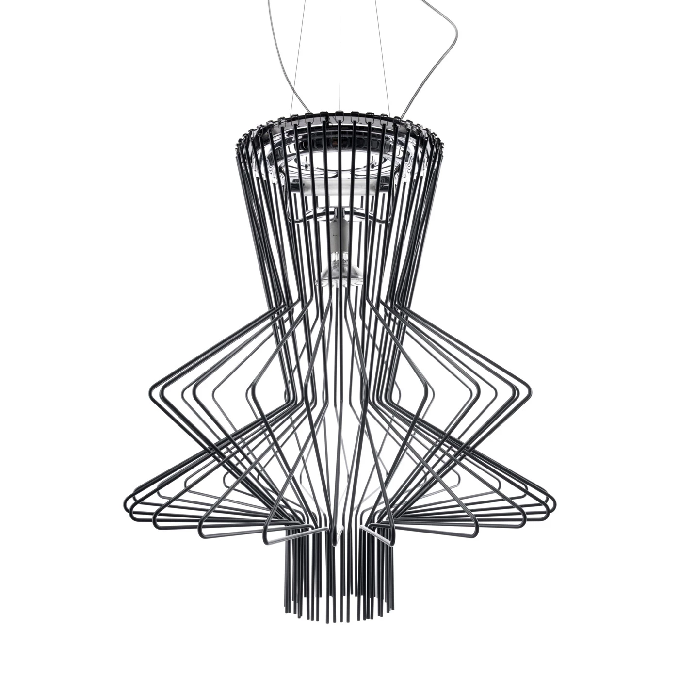 Foscarini Allegro Ritmico Sospensione negro