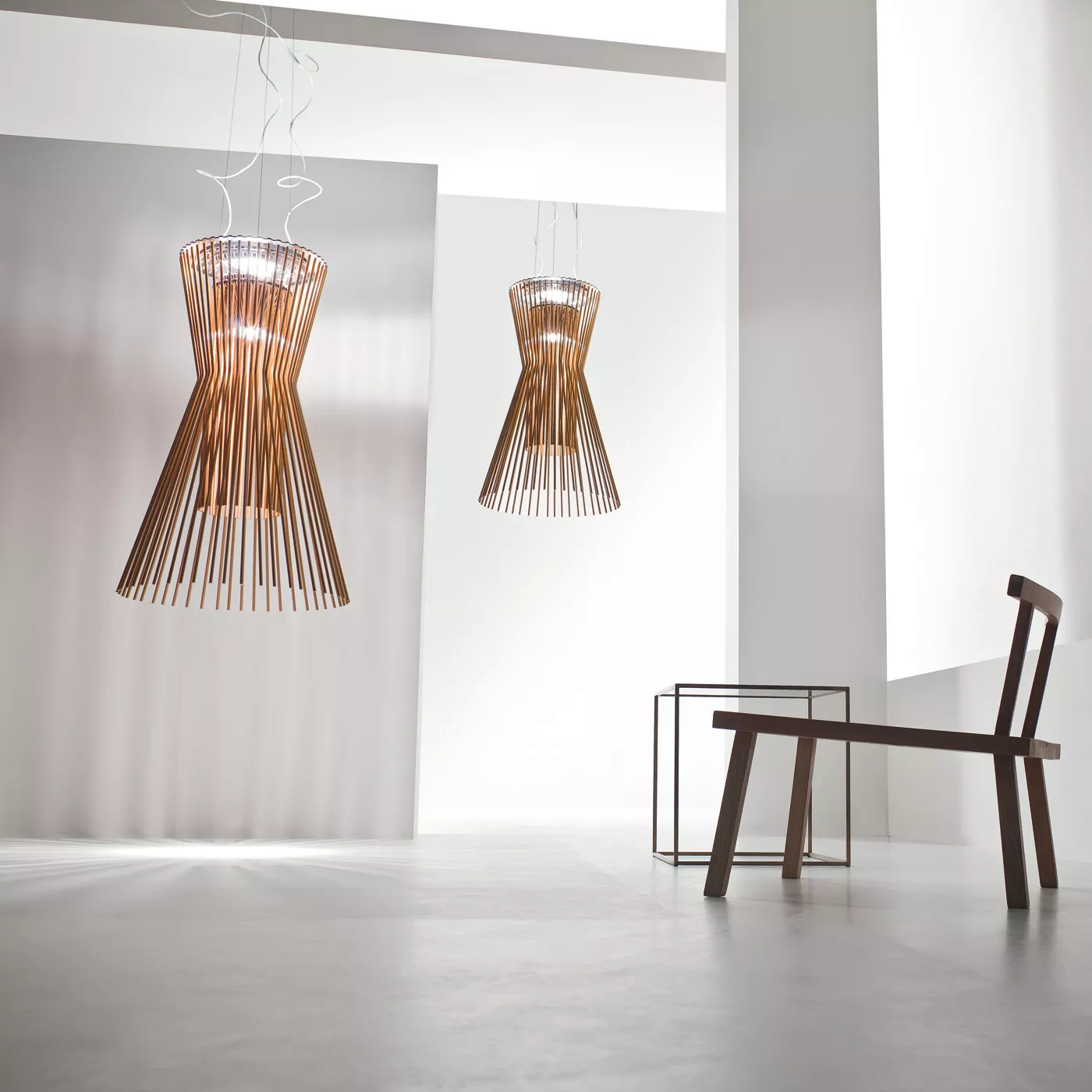 Foscarini Allegro Vivace Sospensione Led cobre — imagen 7