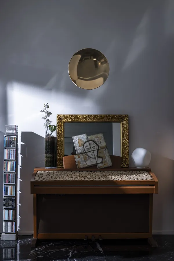 Foscarini Anoor Piccola Aplique/ Gun Metal ON-Off – Lámpara de techo — imagen 3