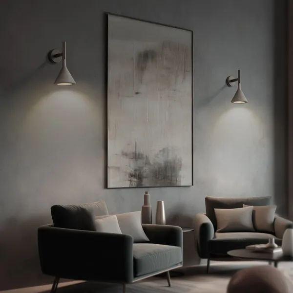 Foscarini Aplomb Mini Antracita – Lámpara de pared — imagen 6