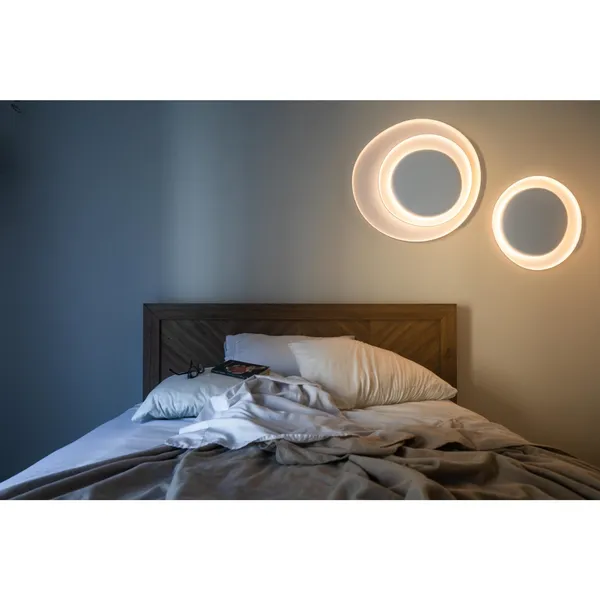Foscarini Bahia, de Lámpara de Techo/ Pared Led Con Dimmer Blanco – Lámpara de pared — imagen 2