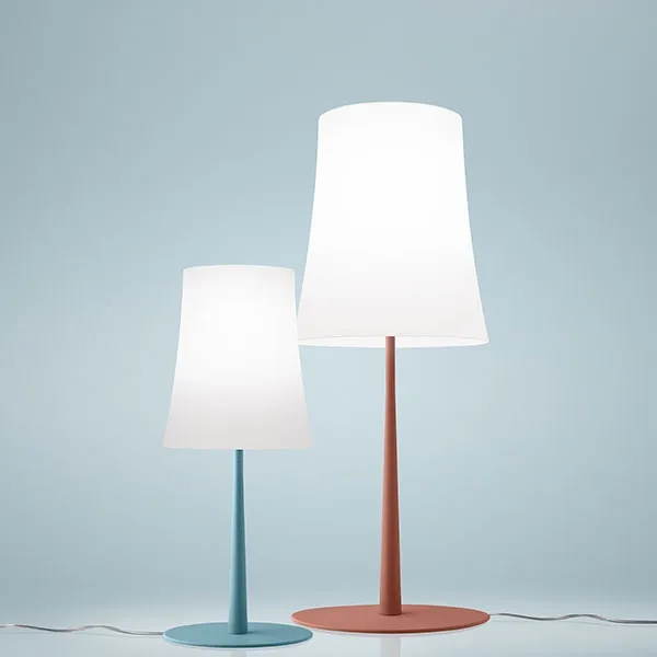 Foscarini Birdie Easy, Grande Rojo – Lámpara de mesa — imagen 4