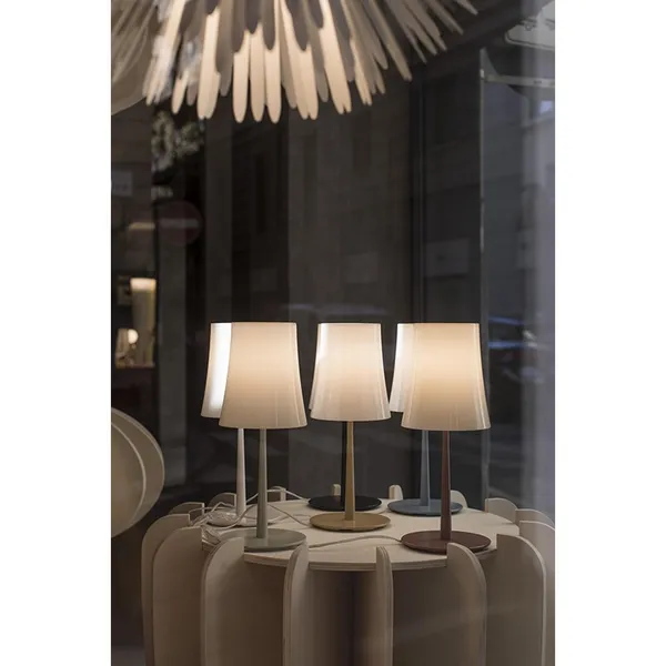 Foscarini Birdie Piccola Blanco – Lámpara de mesa — imagen 4