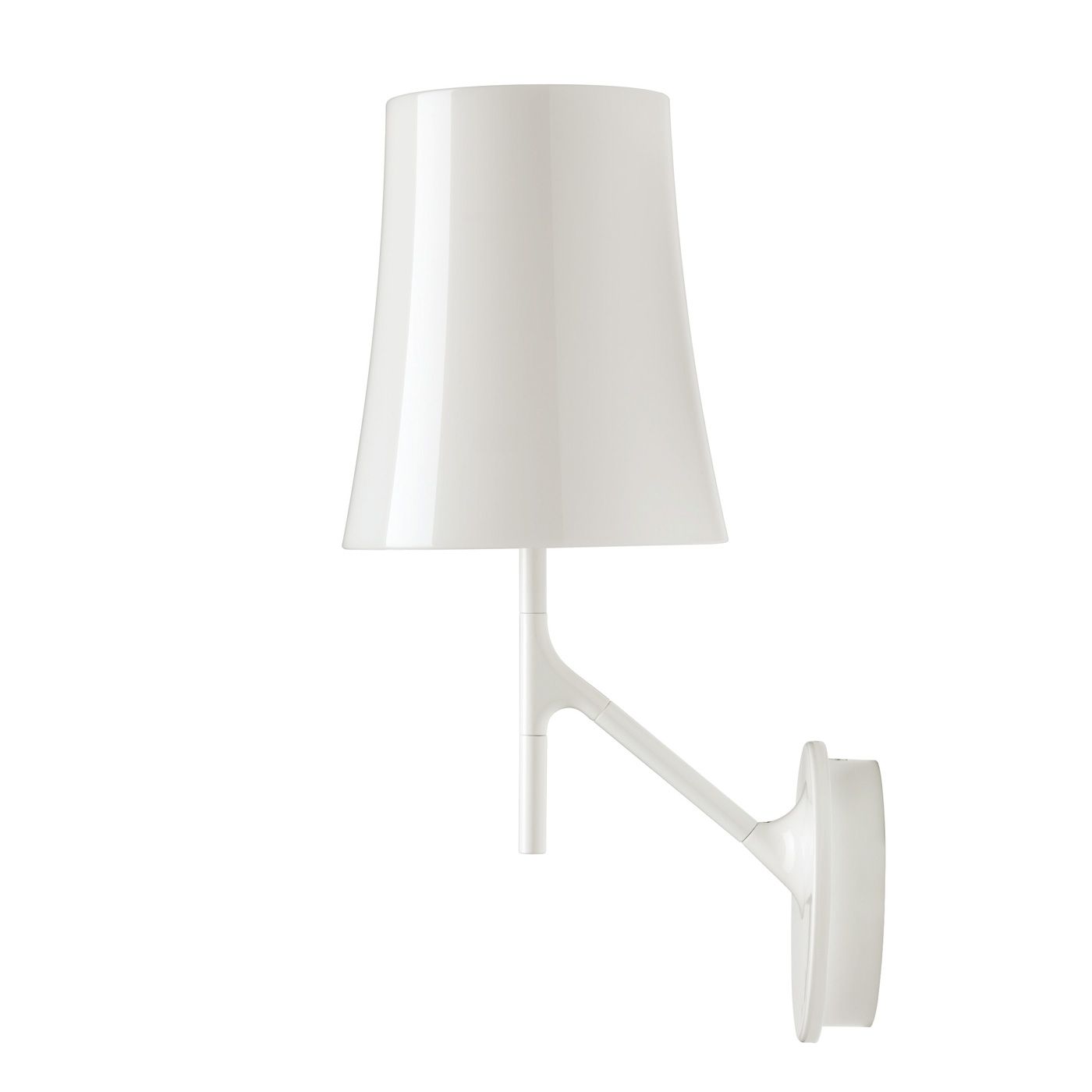 Foscarini Birdie Parete blanco - con interruptor — imagen 3
