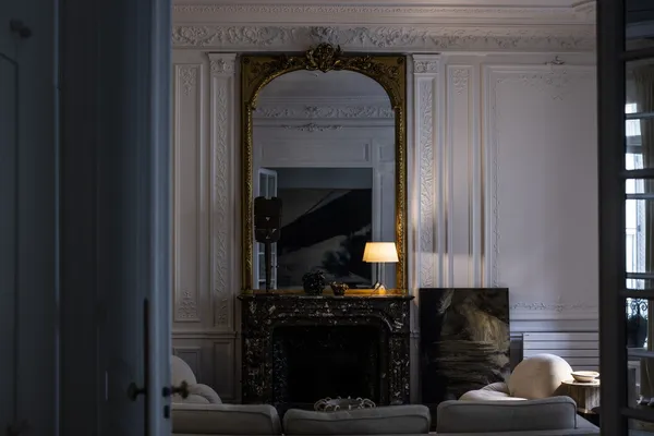Foscarini Chapeaux V Gris – Lámpara de mesa — imagen 5