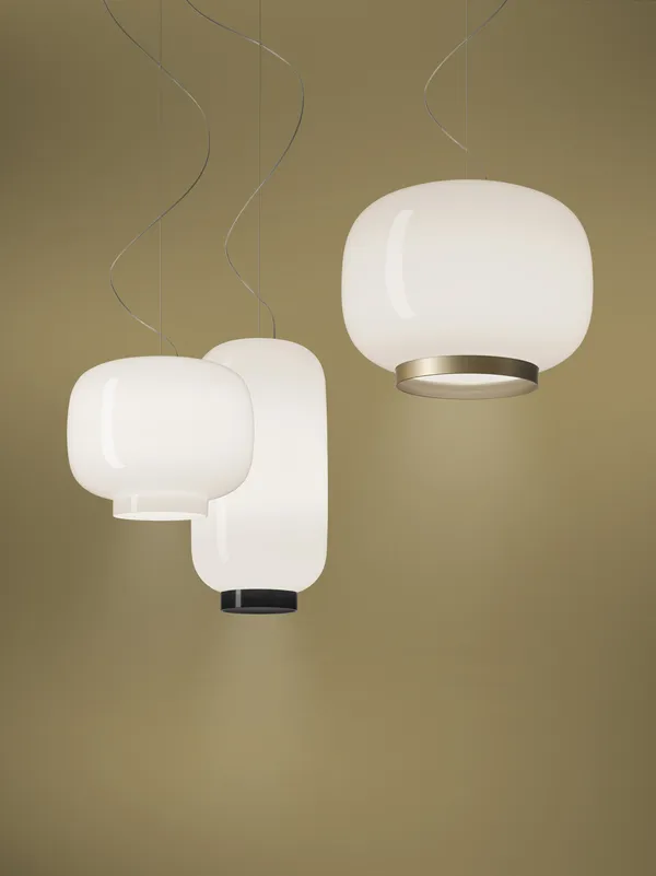 Foscarini Chouchin 1 Reverse Dorada – Lámpara colgante — imagen 3