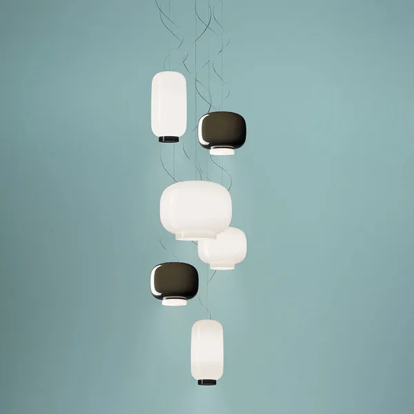 Foscarini Chouchin Bianco 2 Blanca – Lámpara colgante — imagen 3