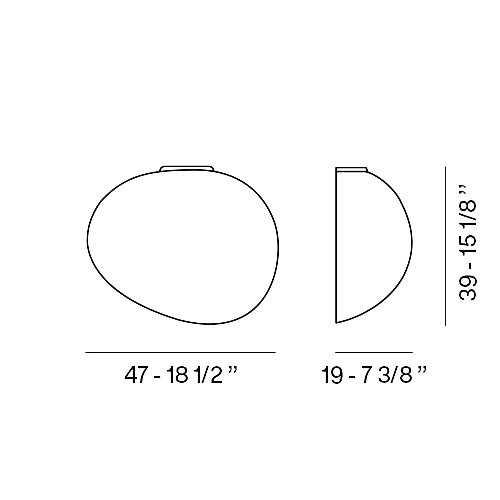 Foscarini Gregg Semi – Lámpara de pared — imagen 3