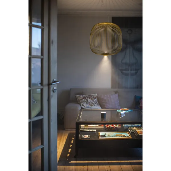 Foscarini My Light Spokes 2 Oro – Lámpara colgante — imagen 3