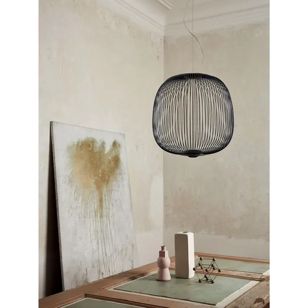 Foscarini Spokes My Light 2 Negro – Lámpara colgante — imagen 2