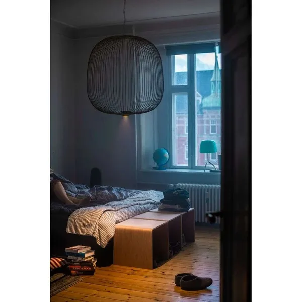 Foscarini Spokes My Light 2 Negro – Lámpara colgante — imagen 6