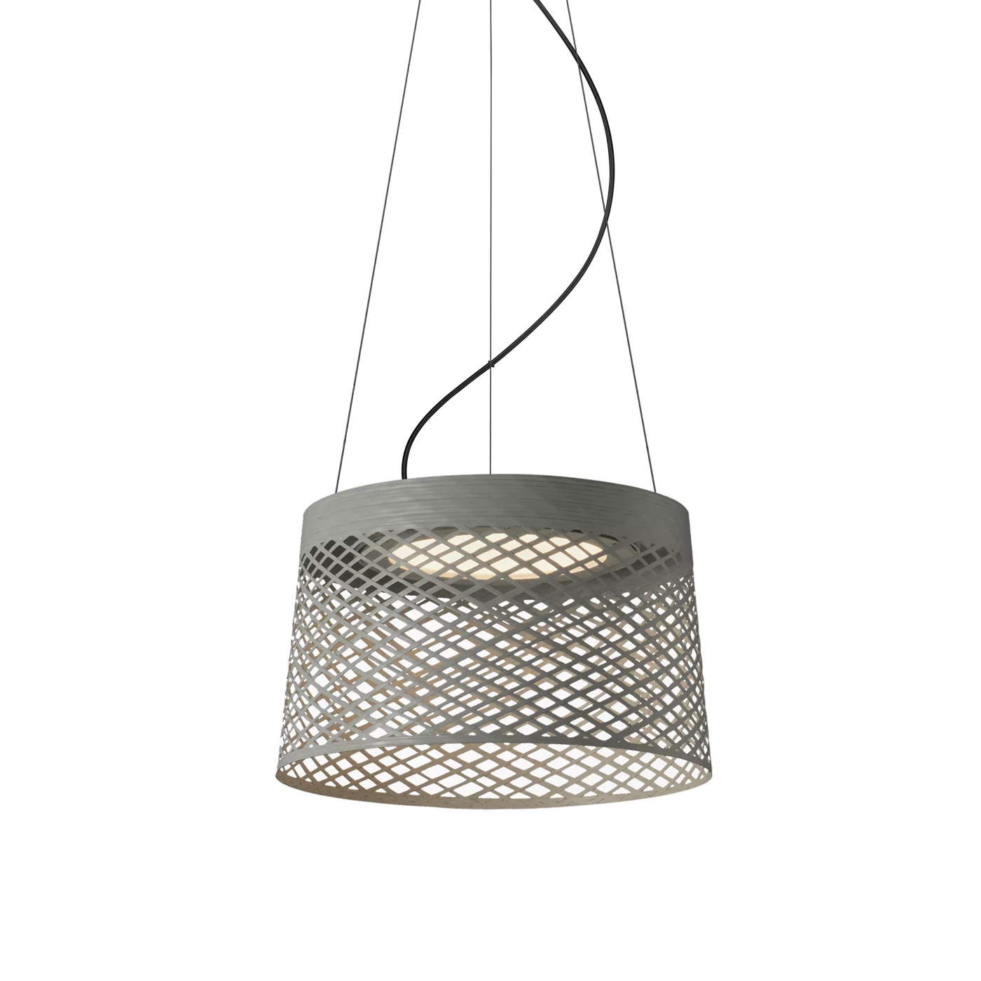 Foscarini Twiggy Grid Sospensione Led rojo carmín — imagen 4