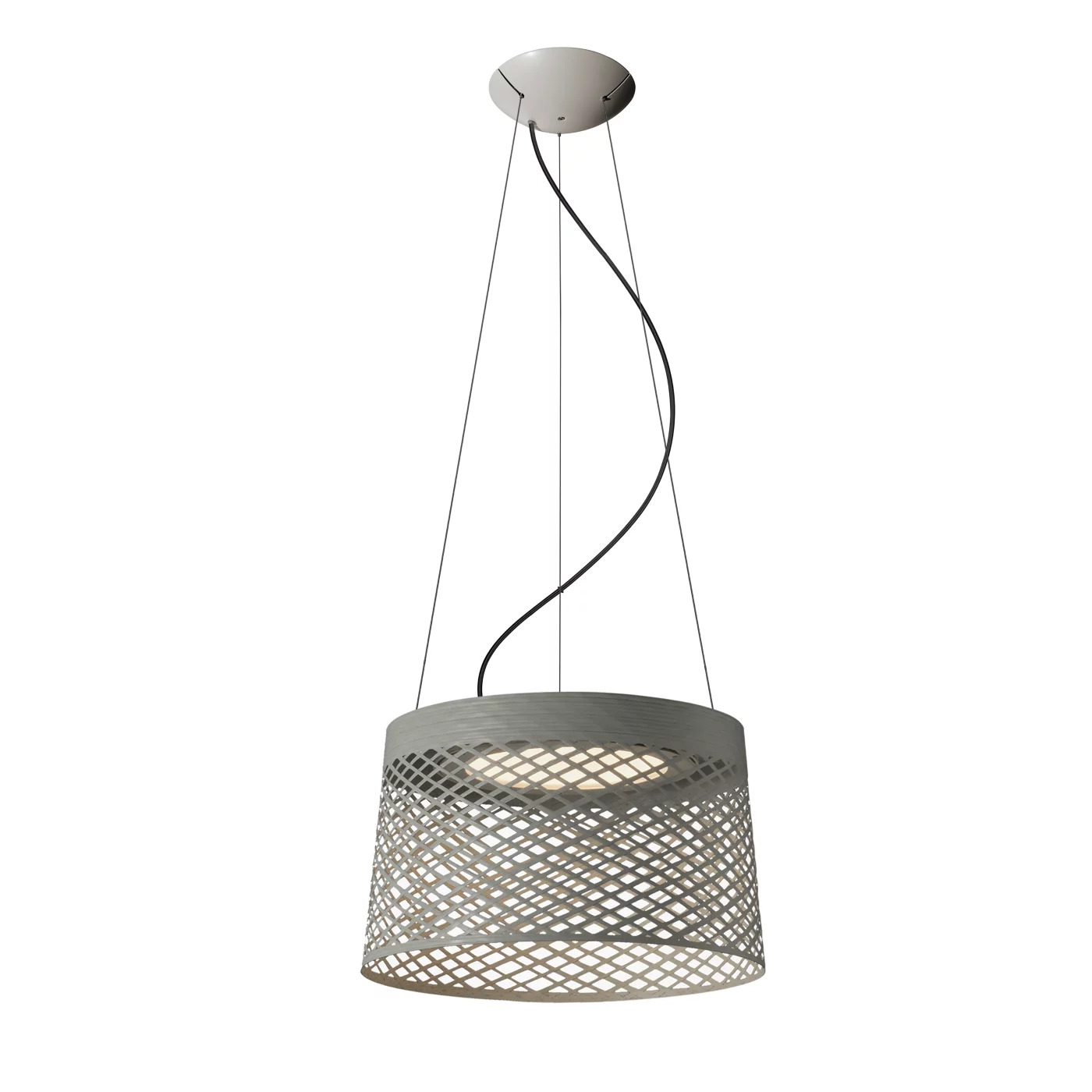 Foscarini Twiggy Grid Sospensione Led rojo carmín — imagen 5