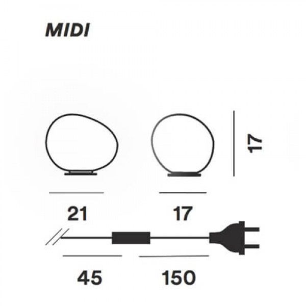 Foscarini Gregg Table Midi — imagen 2